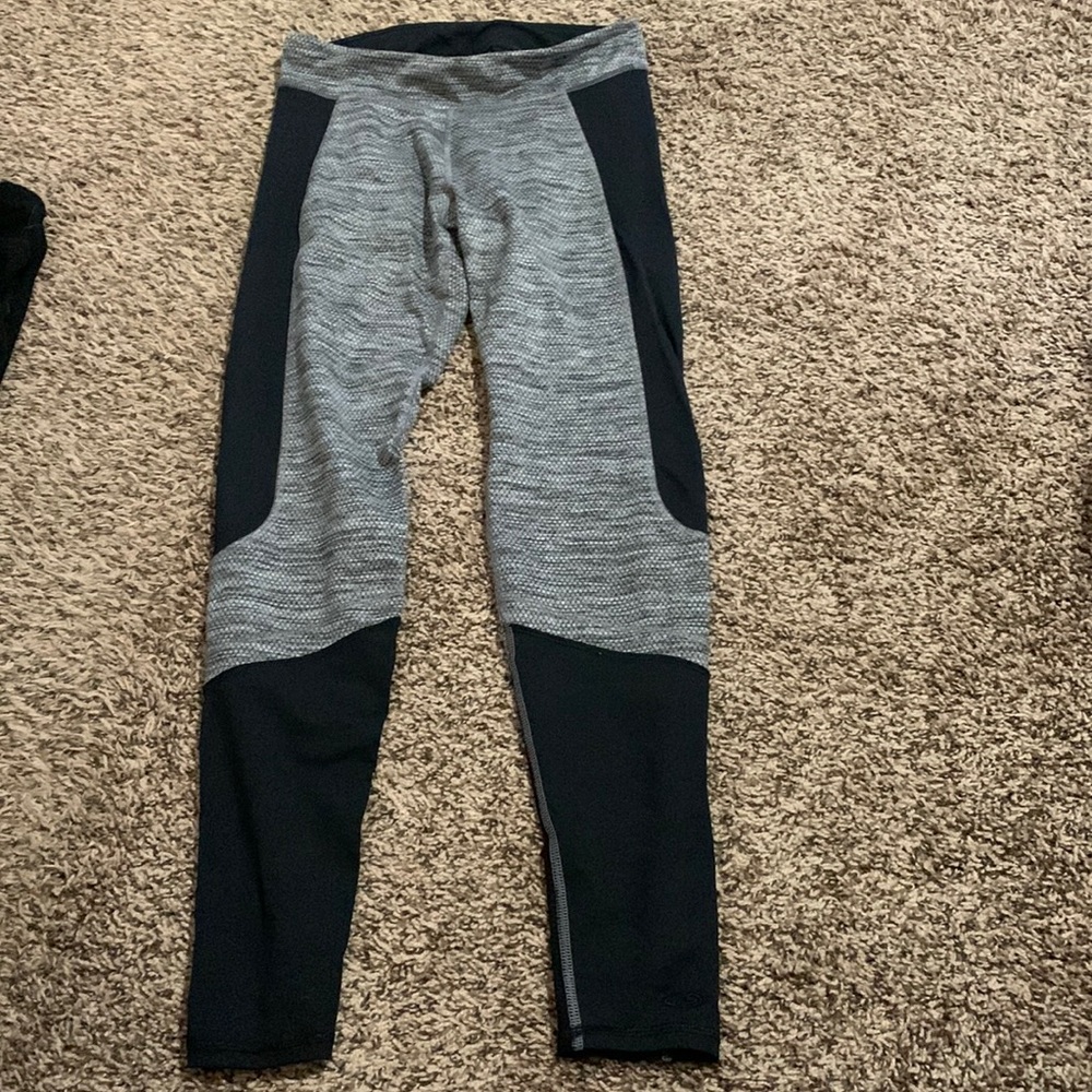Champion size small gray and black leggings
